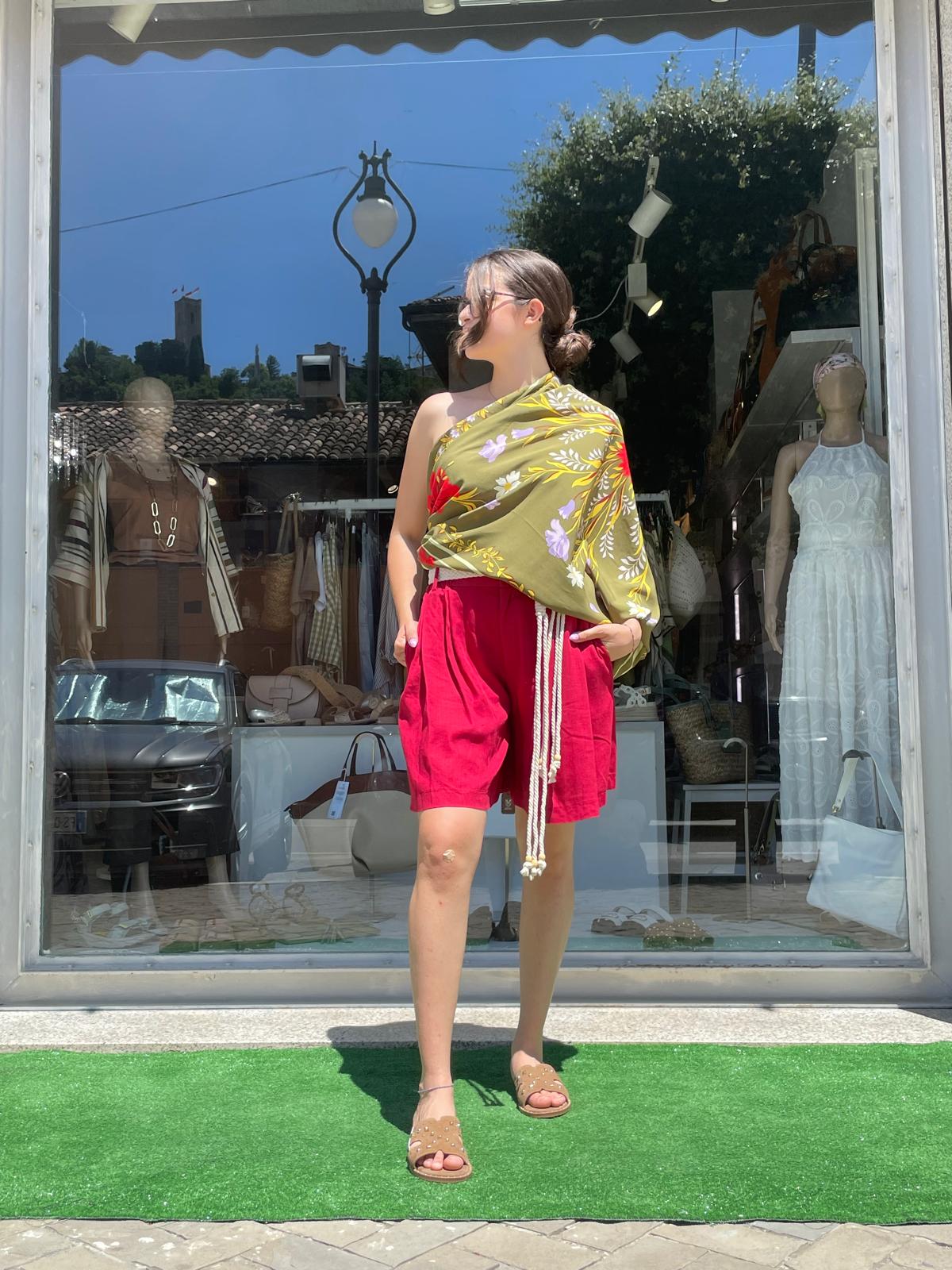 Short LUMINA - Rosso