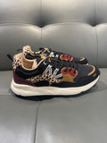 Sneaker - BLACK/LEOPARD