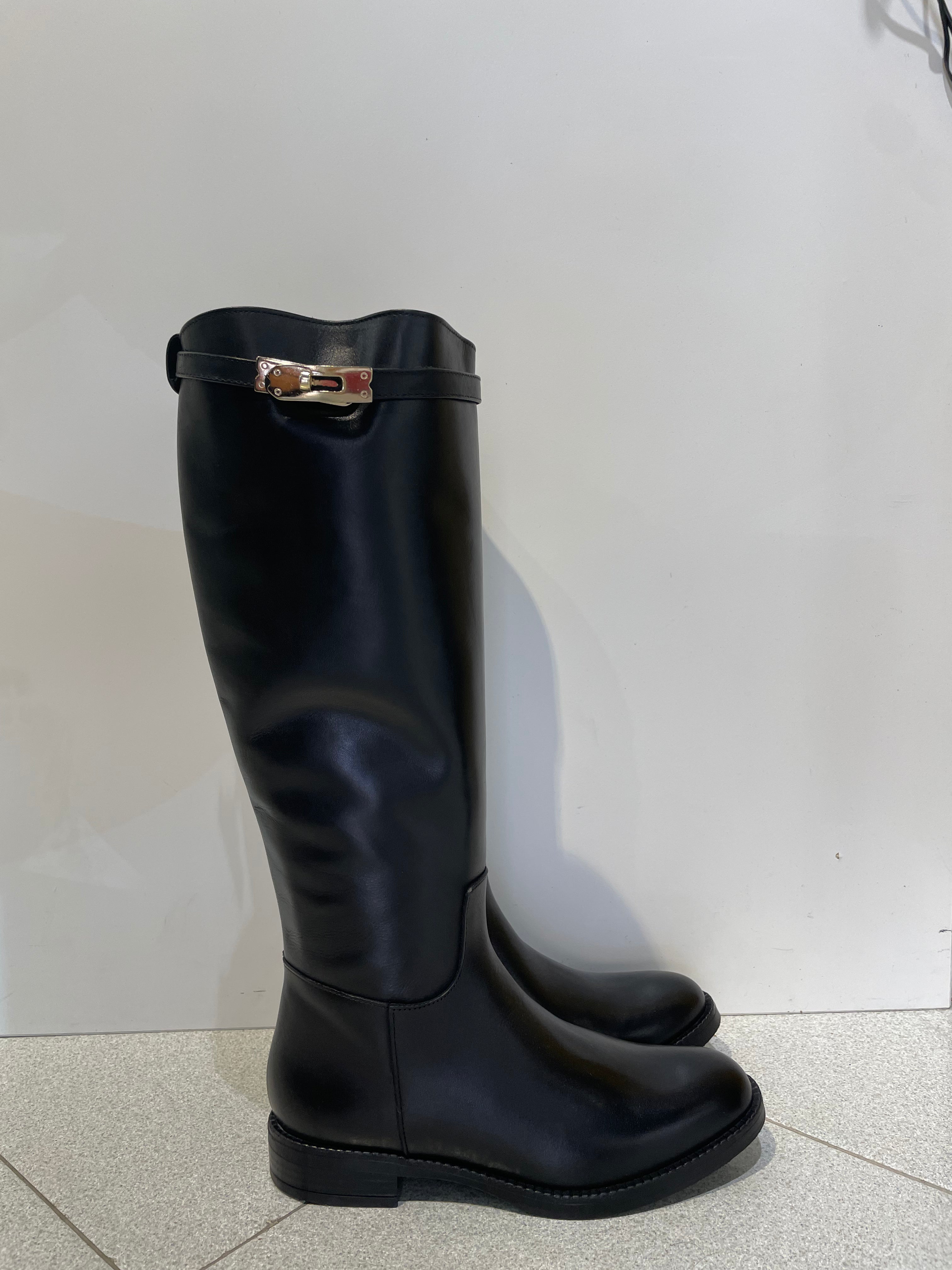 Stivale Gianni Crasto - Vitello Nero
