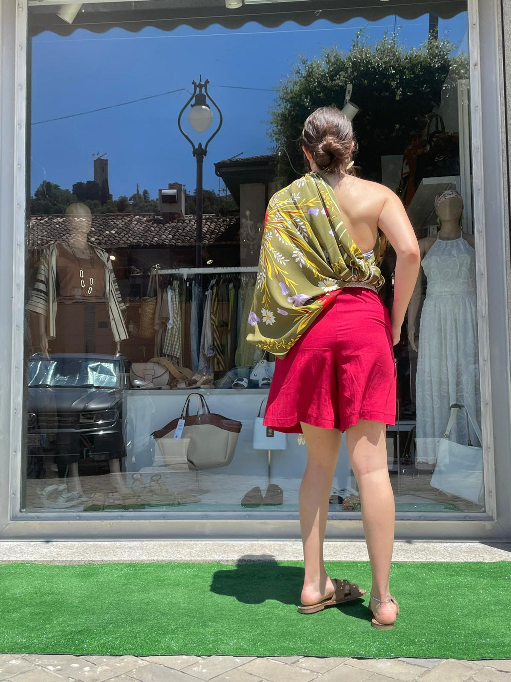 Short LUMINA - Rosso