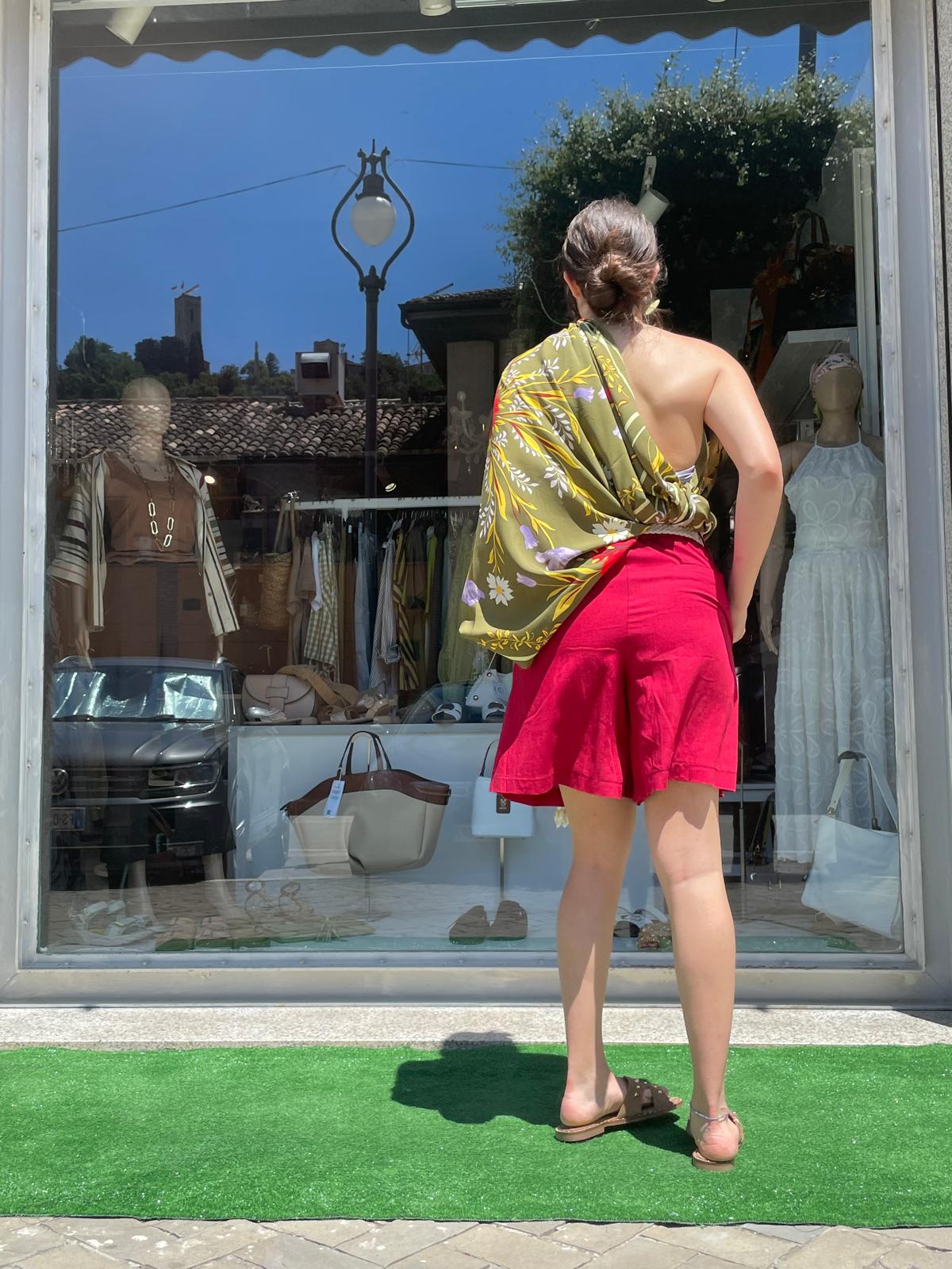 Short LUMINA - Rosso