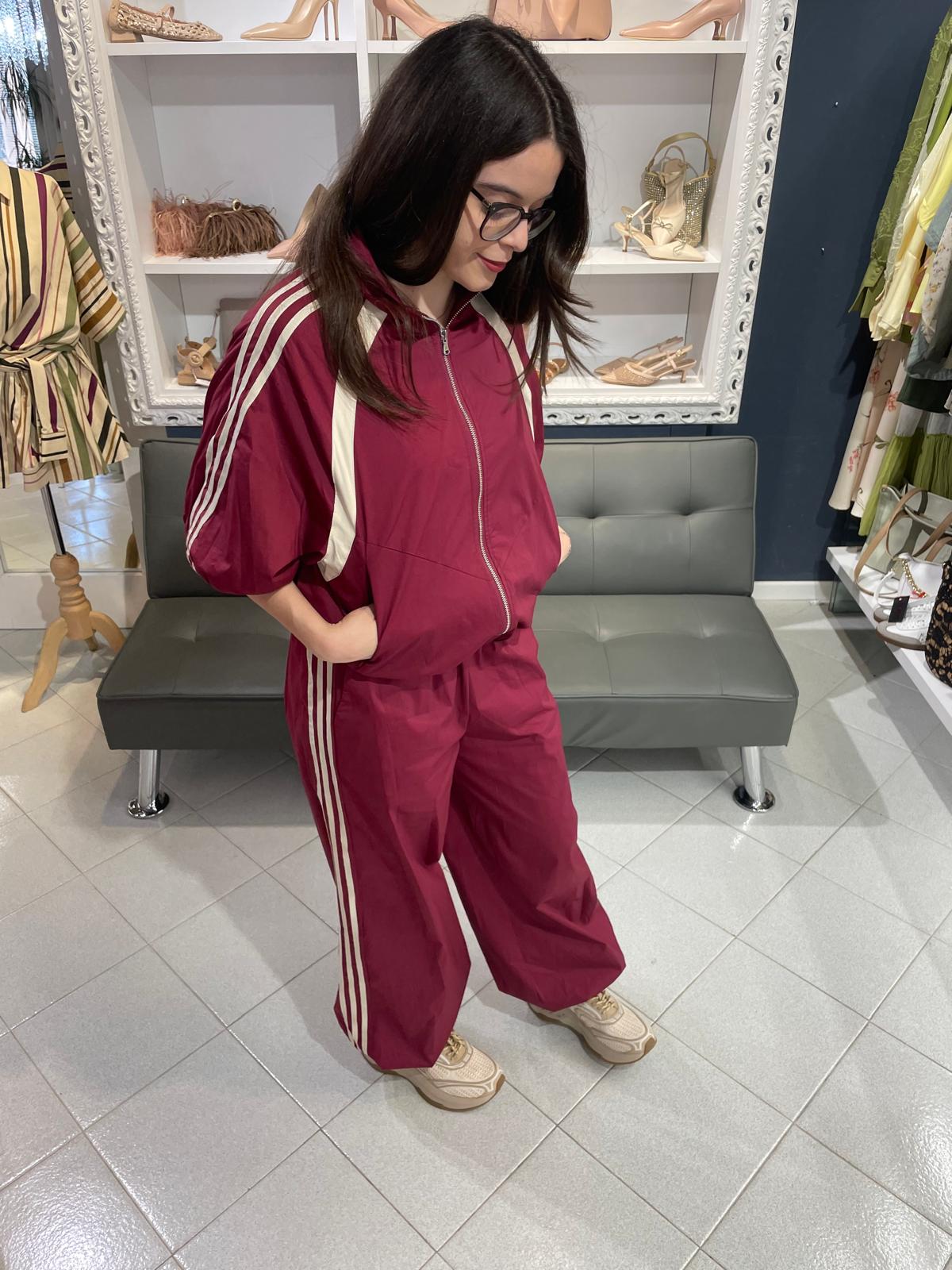 Pantalone LUMINA - Bordeaux