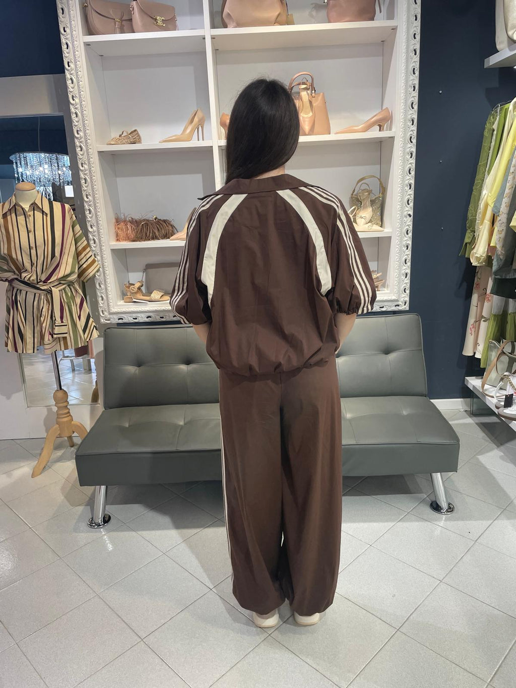 Pantalone LUMINA - Marrone