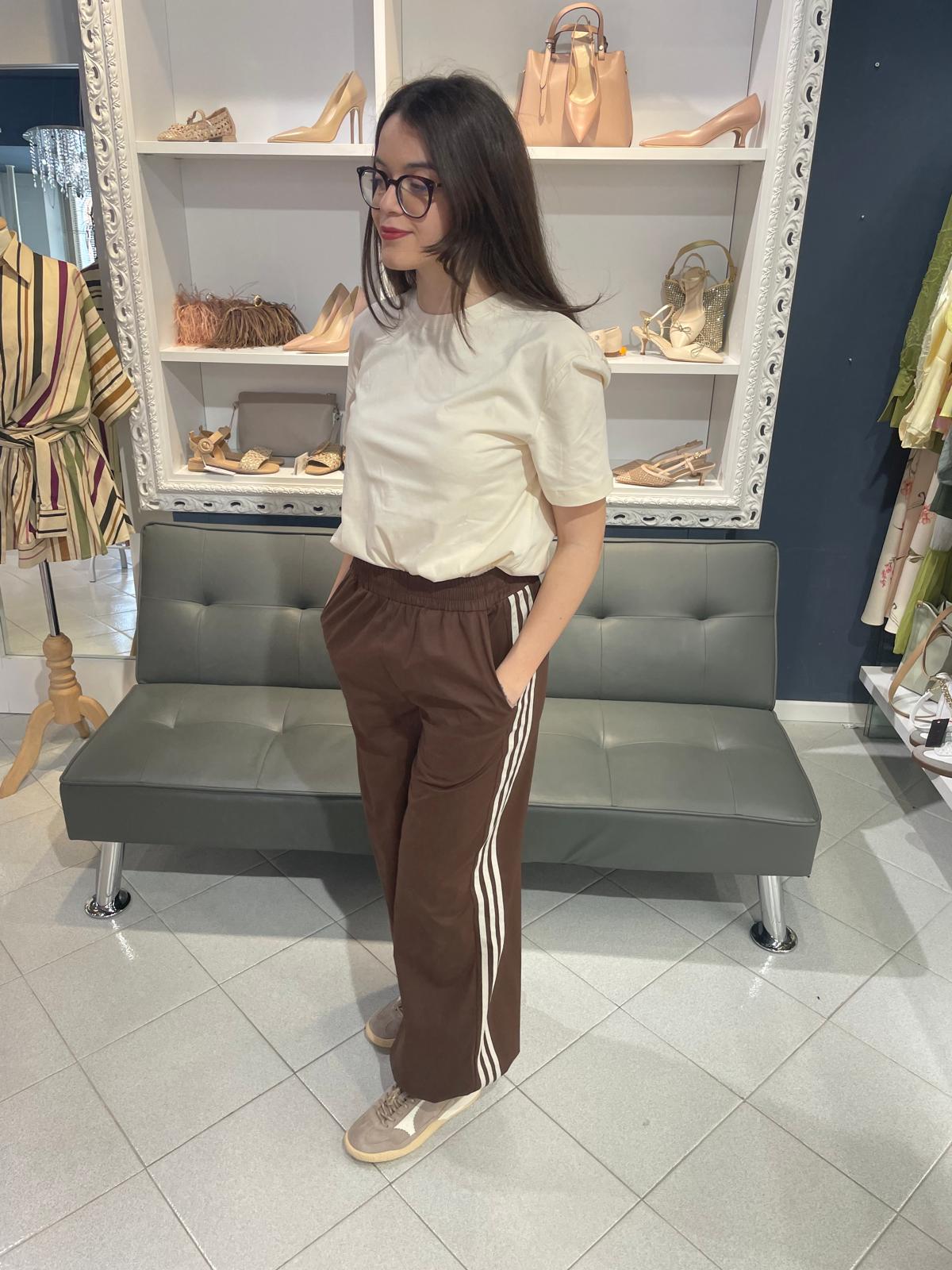 Pantalone LUMINA - Marrone